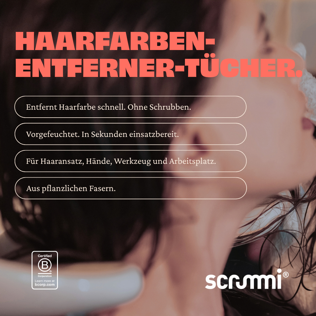 Haarfarbenentferner-Tücher