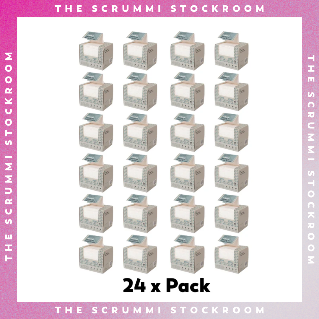 Single-use Biodegradable XL Facial Towel - 24 Packs - 1200 Towels