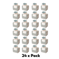 24 packs of tissues on a white background
