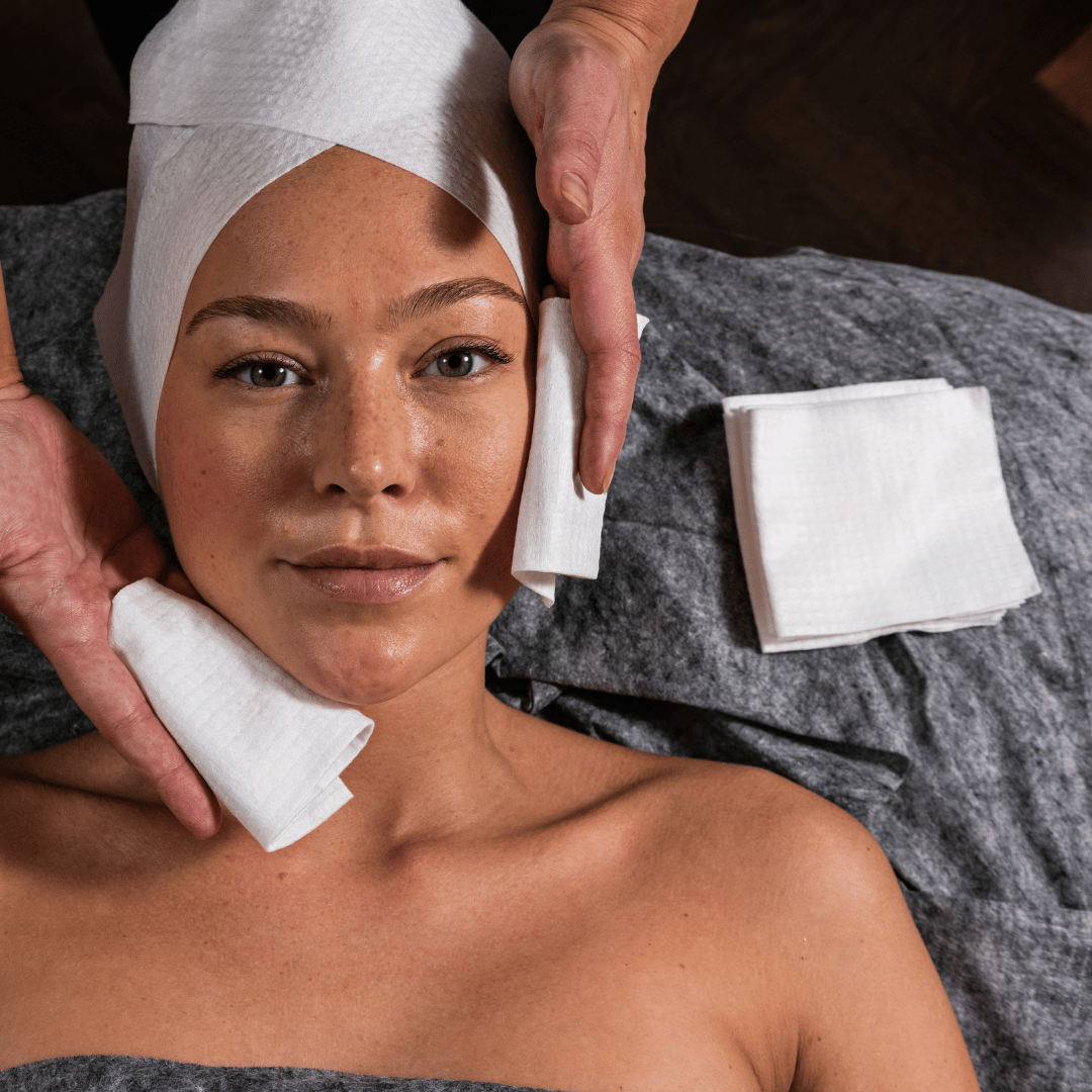 Original Waffle Facial Towels